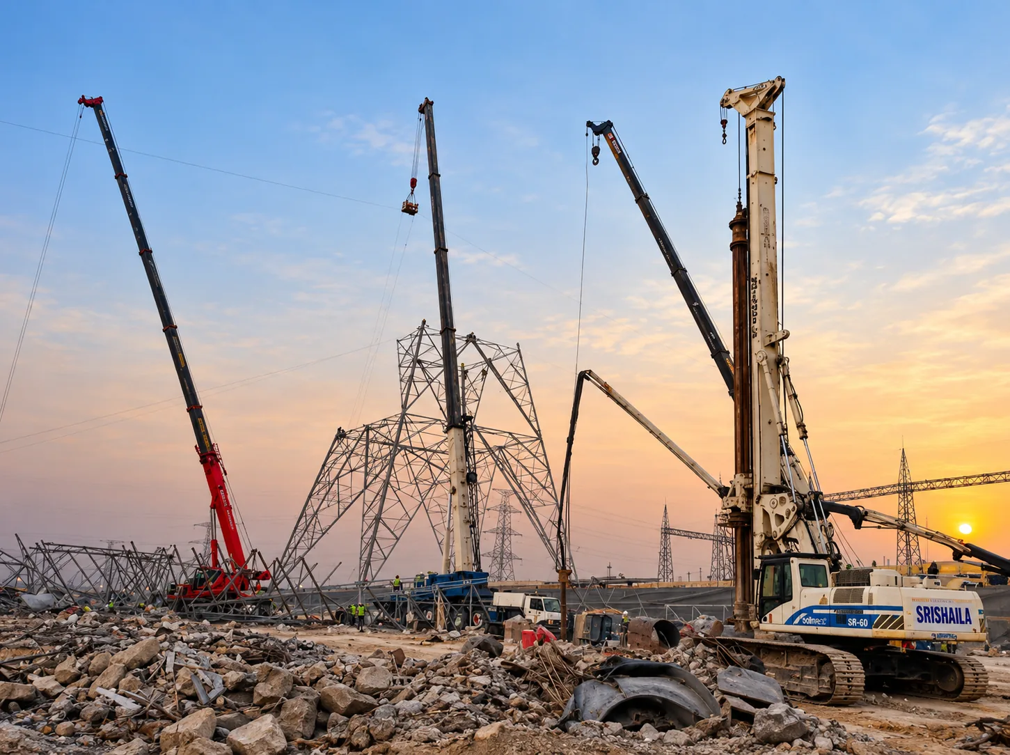 Hydraulic Piling Rigs